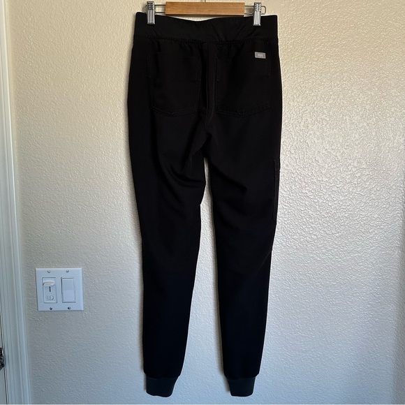 FIGS Zamora Nurse Medical Jogger Scrub Pants Black PO3478 - Picture 8 of 15